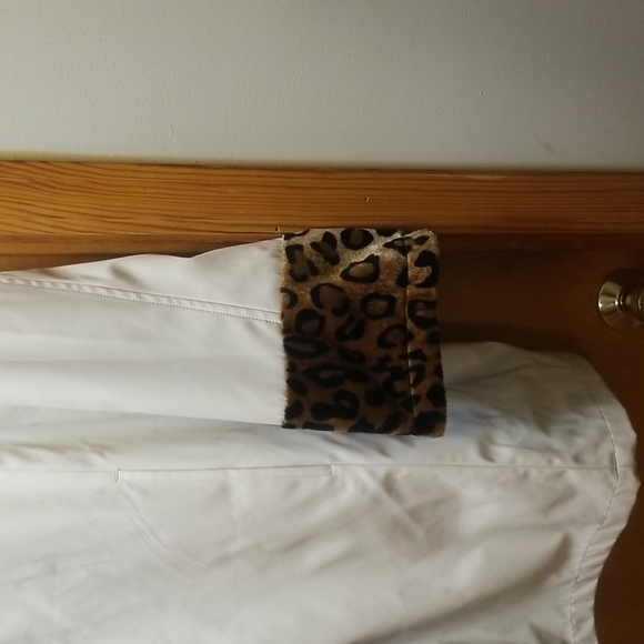 Dennis Basso Lined Coat. Size 2x.never worn..Water resistant 1 side, reversible - Picture 3 of 5